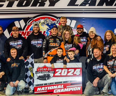 Thornton Secures First Lucas Oil Late Model Dirt Series Title