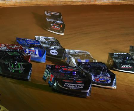 Benji Hicks attends Scott Bloomquist Memorial at Volunt