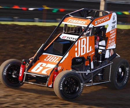 Ryan Timms Scores NOS Energy USAC National Midget Series Win at Belleville Short