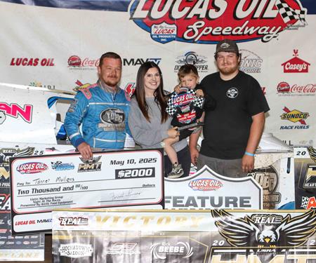 Mullens dominates for Heartland Modified Tour win in Lucas Oil Speedway headline