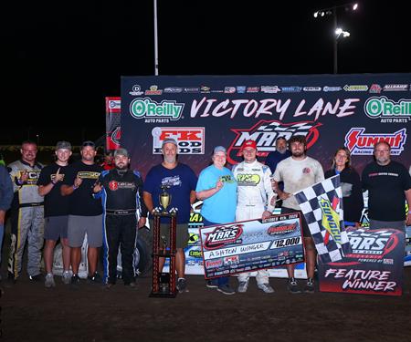 Ashton Winger pockets $12,000 in MARS finale at Fairbury Speedway