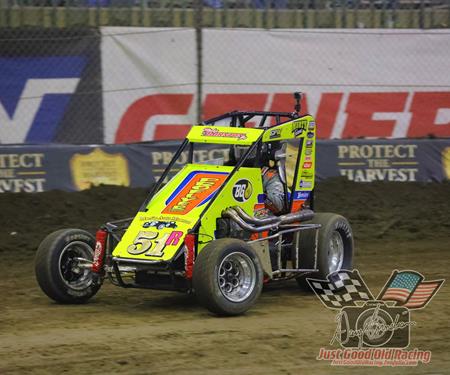 RTJ charges to sixth in Chili Bowl prelim at Tulsa Expo Raceway