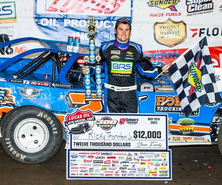 Thornton Rolls Perfect Score at 300 Raceway