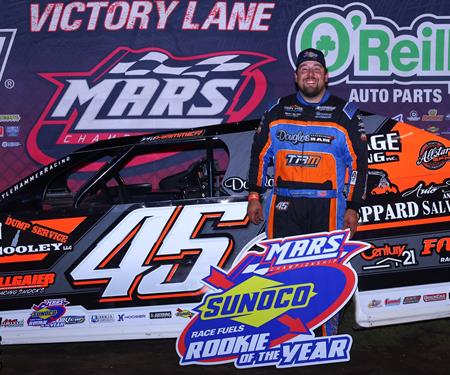 Kyle Hammers earns Rookie of the Year honors with MARS Modified Championship