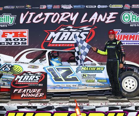 Winger pockets $5,000 in MARS victory at Tri-City Speedway