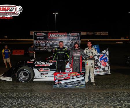Podium finish in Clash at the Mag opener with Comp Cams Super Dirt Series