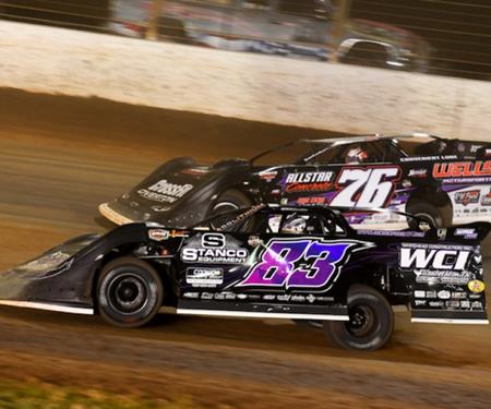 Top-10 finish in Colossal 100 opener at The Dirt Track at Charlotte