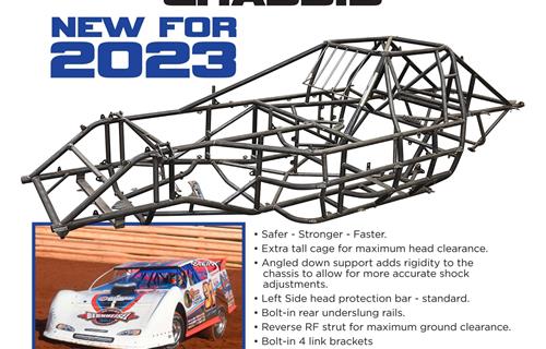 New Lazer Dirt Late Model Chassis Announced for 2023
