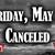 Soaking Rainfall Cancels Callaway Raceway on Friday, May 3