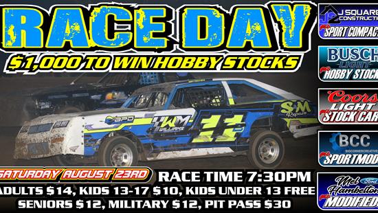 $1,000 to Win Hobby Stocks/Stuff the Bus Night