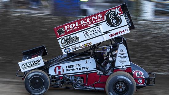 Kaleb Johnson Improves Throughout World of Outlaws Weekend in Pevely
