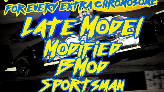 FULL THROTTLE FOR EVERY EXTRA CHROMOSOME THIS SATURDAY, OCTOBER 11th