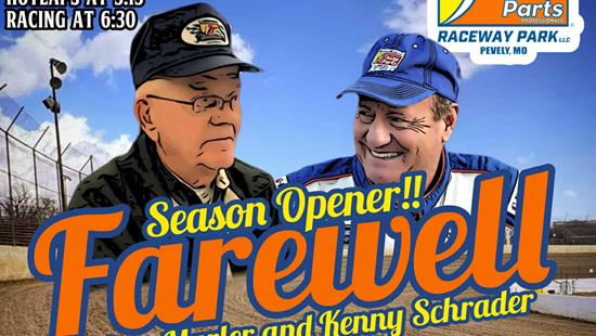 The dirt’s ready to fly on Saturday, April 26th for the Season Opener