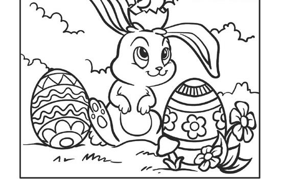 Annual Easter Egg Hunt Colouring Co