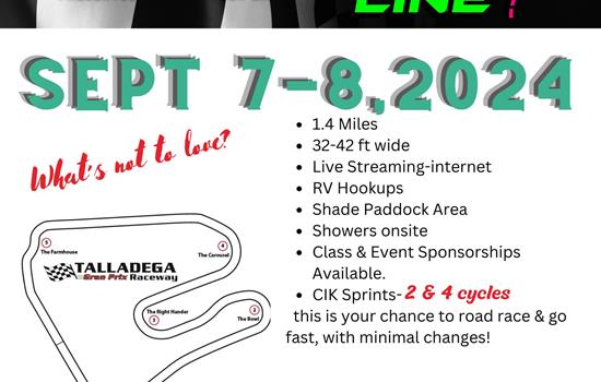 Karting returns to Talladega Gran P