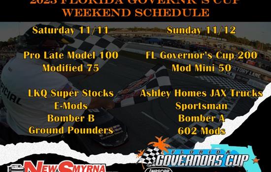 FL GOVERNORS CUP 2023 Driver Regist