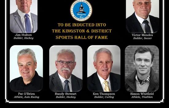 Pat O'Brien Inducted into Kingston
