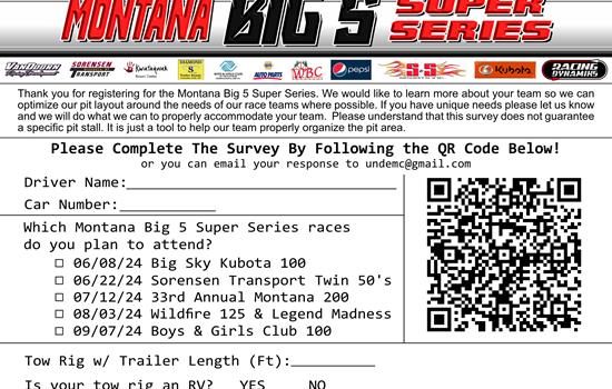 Montana Big 5 Super Series PreSeaso