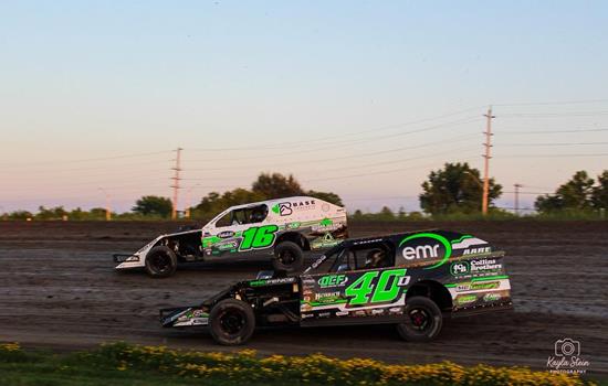 Blake Adams tackles WISSOTA 100 at I-94 EMR Speedway