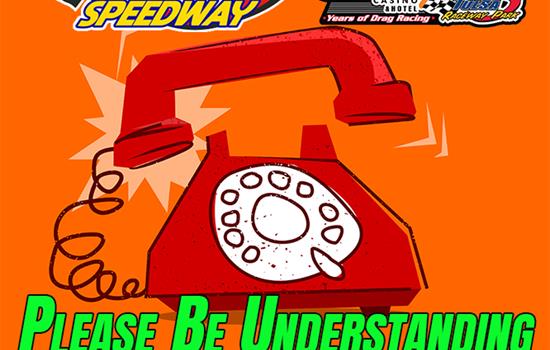 WE ARE PLANNING TO RACE