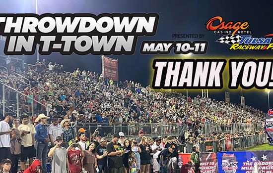 Thank you for a HUGE Throwdown in T
