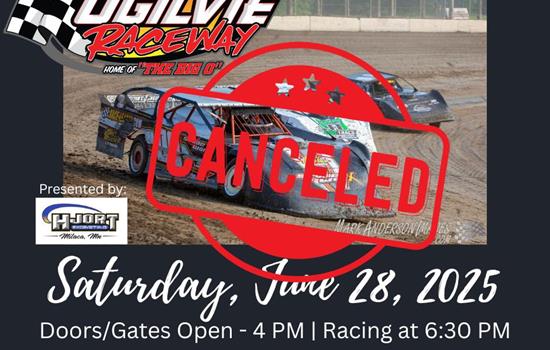 June 28th EVENT CANCELED