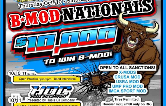 B-Mod Nationals set for October 10t