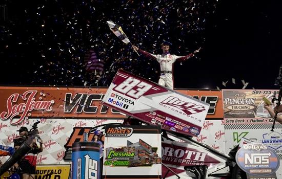 Kofoid Banks $100k at Huset’s Speed