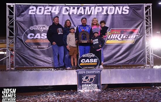 Sheppard Clinches Fifth World of Outlaws Title at The Dirt Track at Charlotte