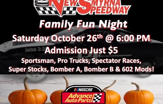 FAMILY FUN NIGHT! 10/26/2024