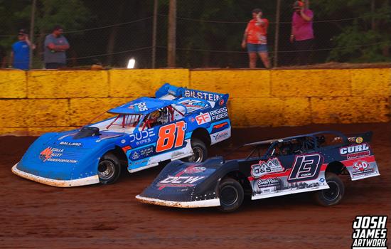 Top-10 showing with DIRTcar Summer Nationals for Jason Riggs at Red Hill Raceway