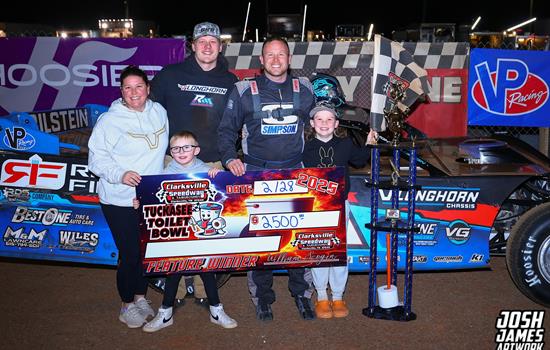 Jason Riggs captures first victory since 2020 at Clarksville Speedway