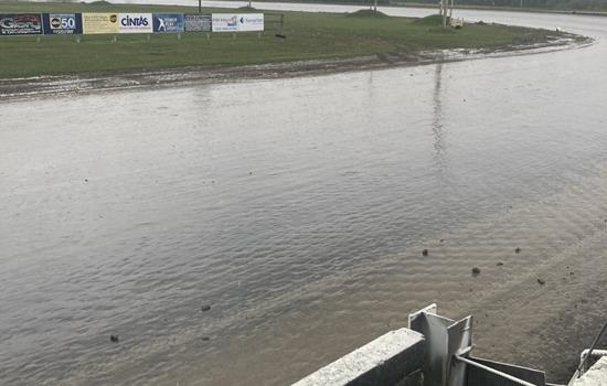 Rain Waves the Checkered Flag on Ca