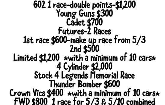 Stock 4 Legends Memorial Race