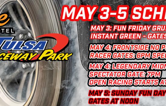 May 3-5 is a BUSY Weekend at Tulsa