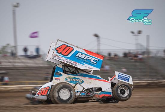 Howard Moore attends Ohio Sprint Speedweek