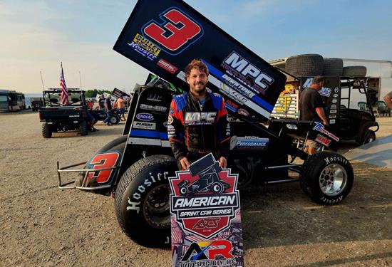 Moore Races To Weekend High Fifth With The American Sprint Car Series