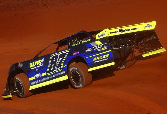 Ross Bailes attends World of Outlaws finale at The Dirt Track at Charlotte