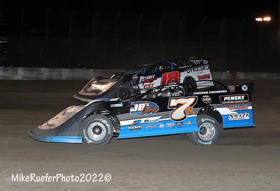 Robinson records Top-10 finish with World of Outlaws at Davenport