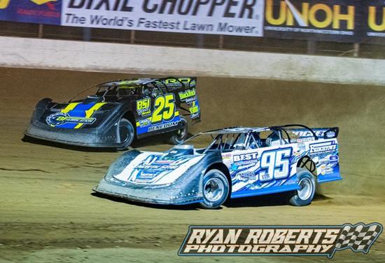 Mike Benedum competes in Dirt Track World Championship at PRP