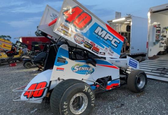 Moore finds pole at Farmington, forced to DNF