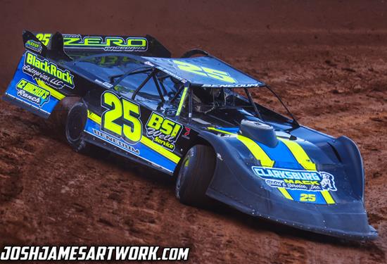 12th-place outing with FloRacing Series at Tyler County Speedway