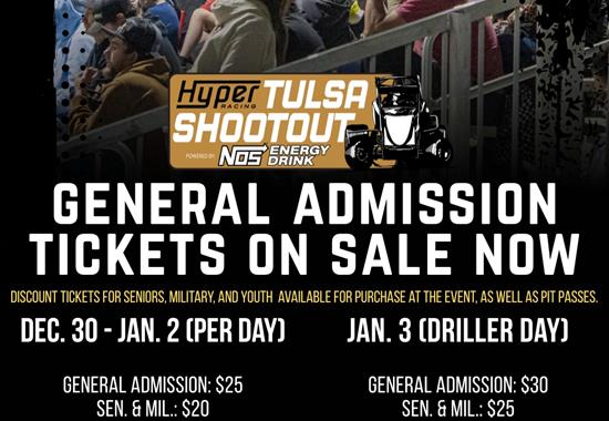Online Ticket Sales Open For 2026 Hyper Racing Tulsa Shootout Pow