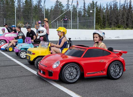 NASCAR & NHRA races featuring Kids Power Wheels Races this weekend!