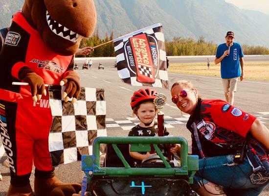 NASCAR & NHRA races featuring Kids Power Wheels Races this weekend!