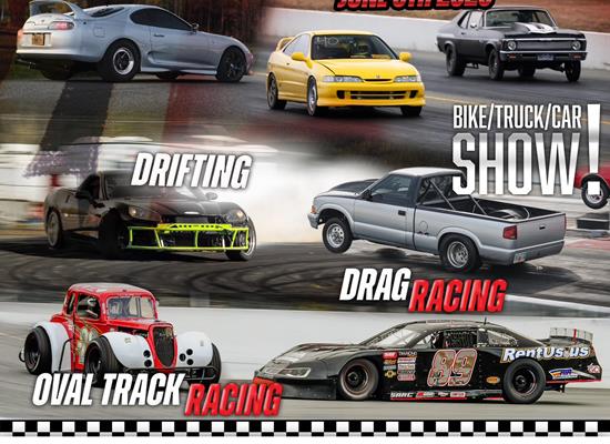 Schedule Update: Memorial Day Weekend Make-Up + Speedfest INEX Points Racing!