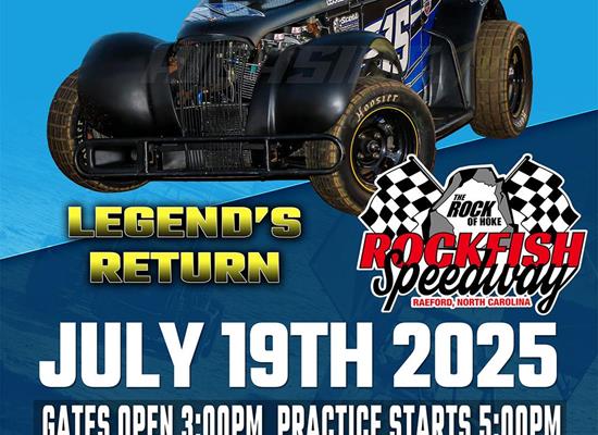 Legends Return July 19th!