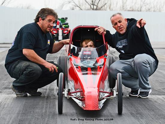 Logan Haney Racing 1st passes in his LHR Jr Dragst