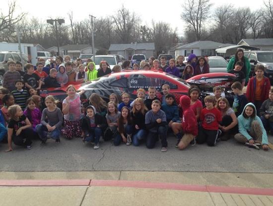 Car Display at Rhoades Elementary