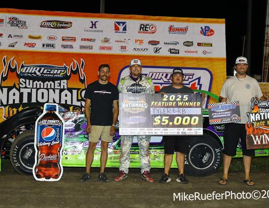 Tyler Erb Doubles Up with DIRTcar Summer Nationals at Lee County and Lincoln